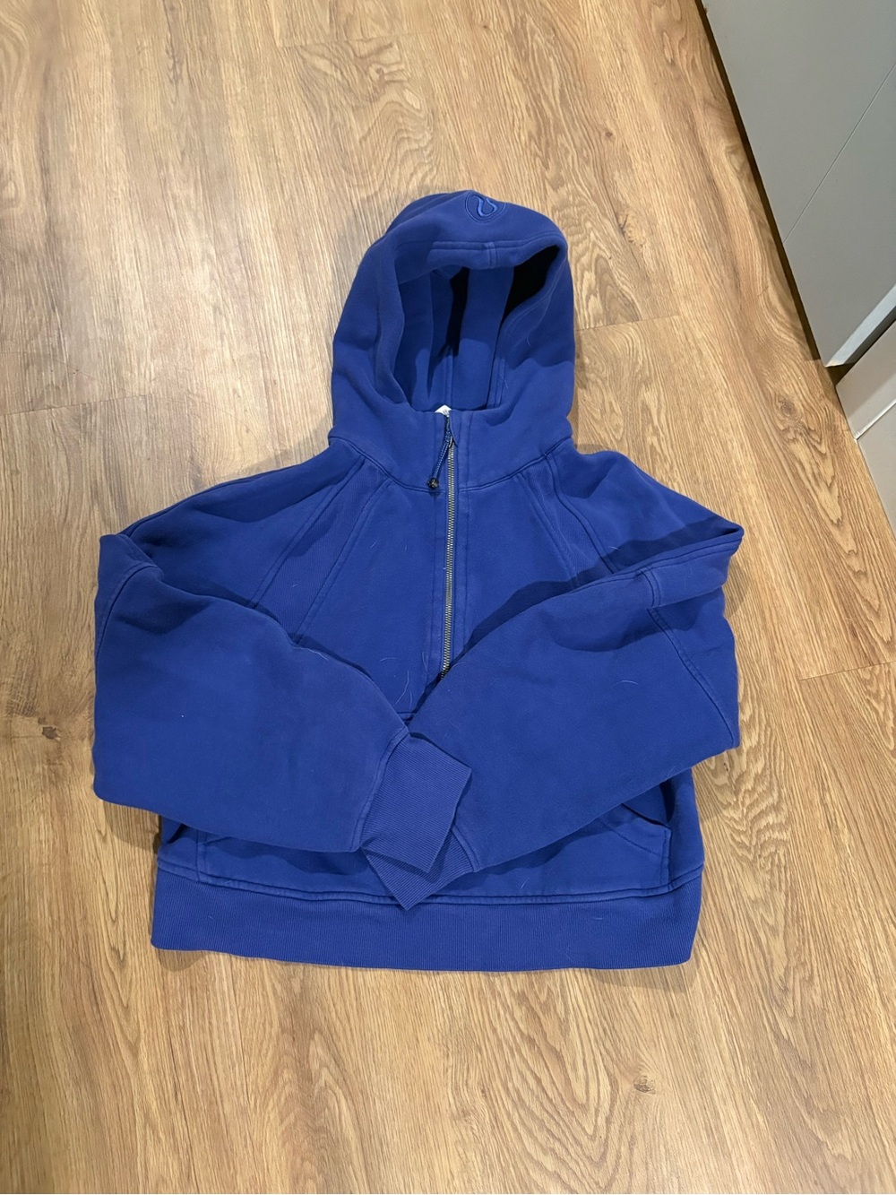 lululemon athletica Blue Zip Hoodie Jacket